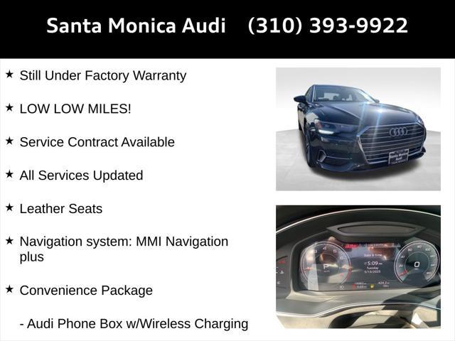 used 2022 Audi A6 car, priced at $35,998