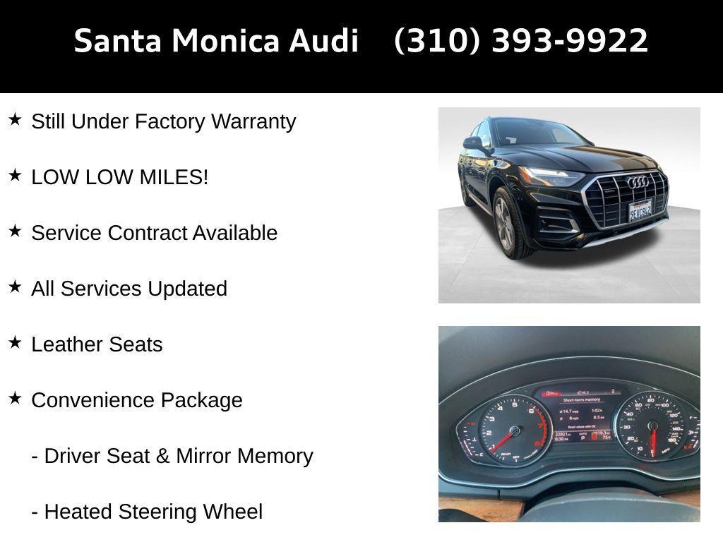 used 2023 Audi Q5 car, priced at $30,998