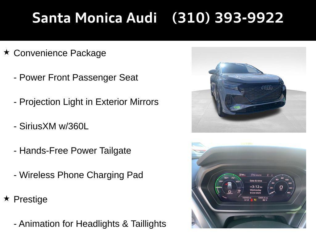used 2023 Audi Q4 e-tron car, priced at $30,888