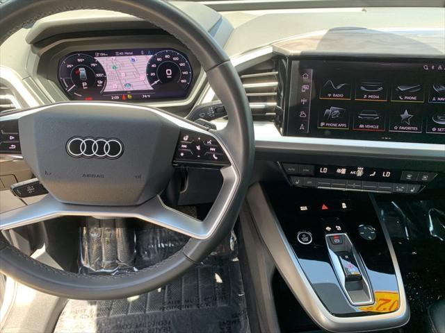 used 2023 Audi Q4 e-tron car, priced at $32,888