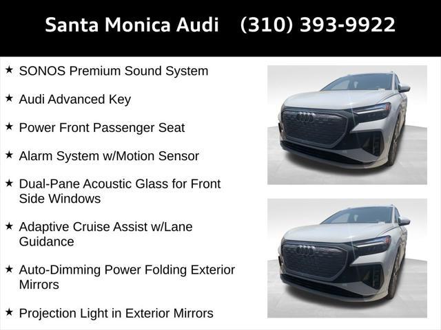 used 2023 Audi Q4 e-tron car, priced at $32,888