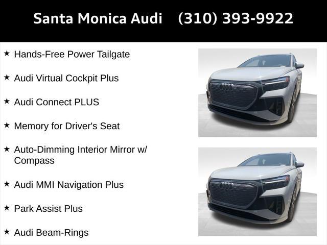 used 2023 Audi Q4 e-tron car, priced at $32,888