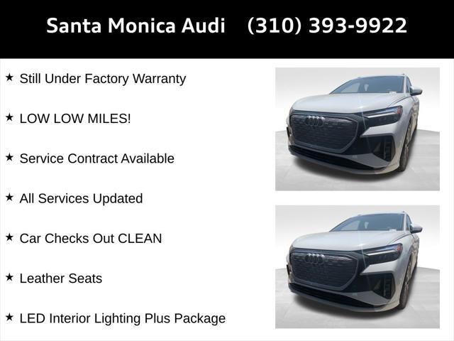 used 2023 Audi Q4 e-tron car, priced at $32,888