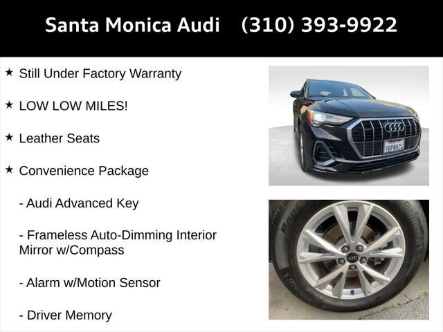 used 2022 Audi Q3 car, priced at $29,788
