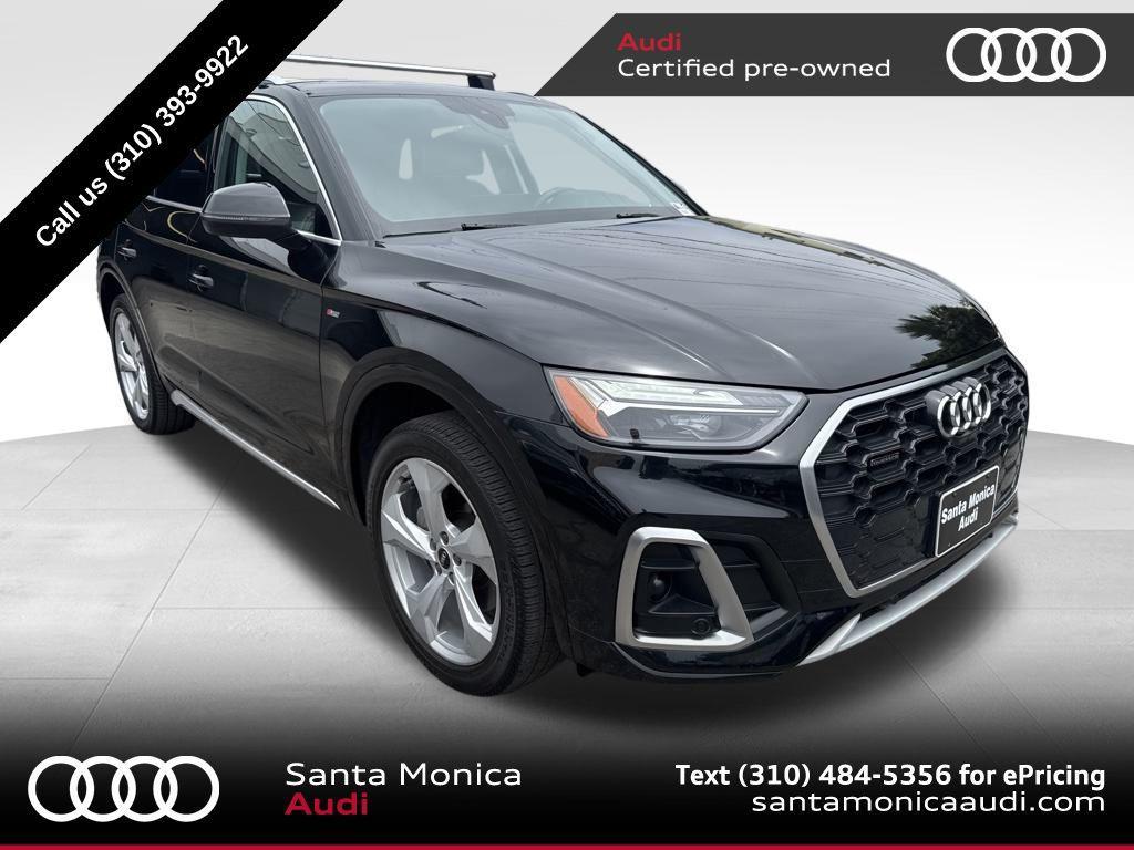 used 2022 Audi Q5 car, priced at $35,498