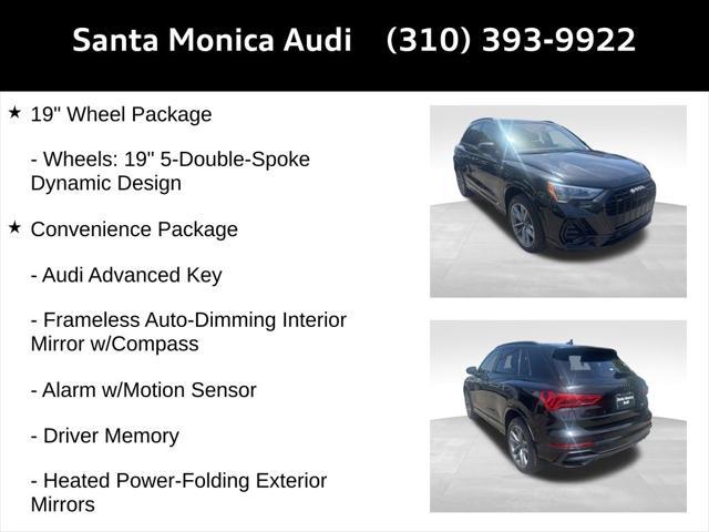 used 2022 Audi Q3 car, priced at $33,767