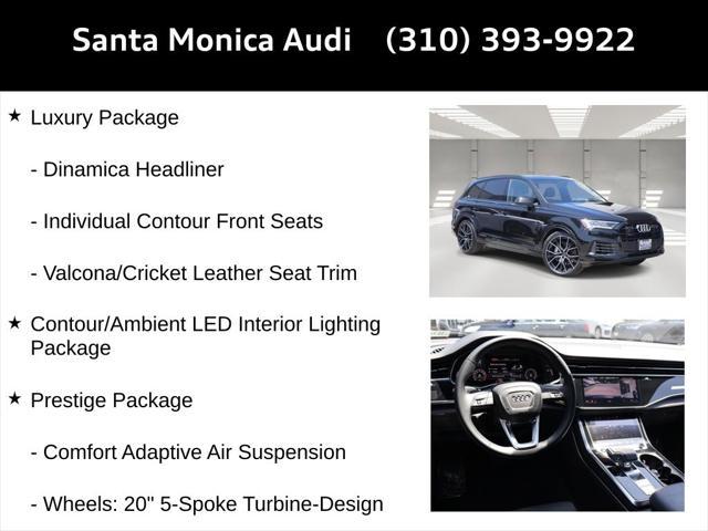 used 2023 Audi Q7 car, priced at $69,130
