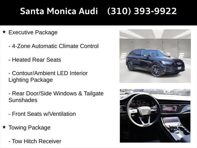 used 2023 Audi Q7 car, priced at $69,130