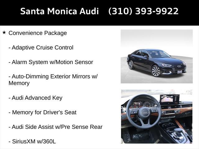 used 2023 Audi A4 car, priced at $33,948