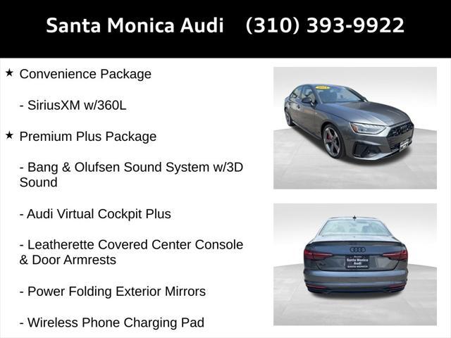 used 2024 Audi A4 car, priced at $41,888