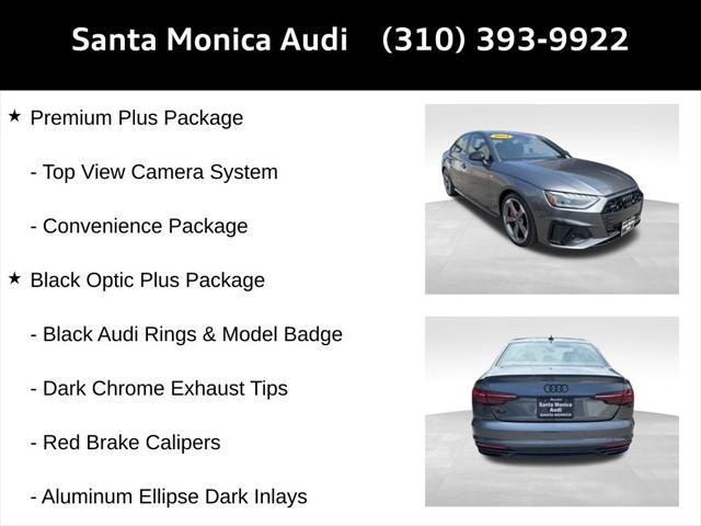 used 2024 Audi A4 car, priced at $41,888