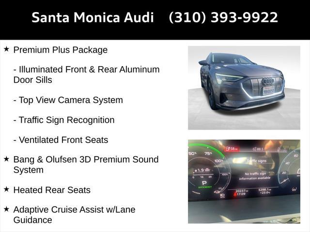 used 2022 Audi e-tron car, priced at $35,498