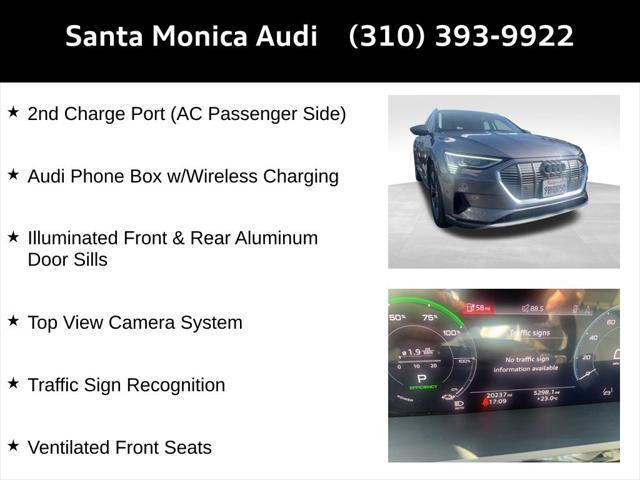 used 2022 Audi e-tron car, priced at $35,498