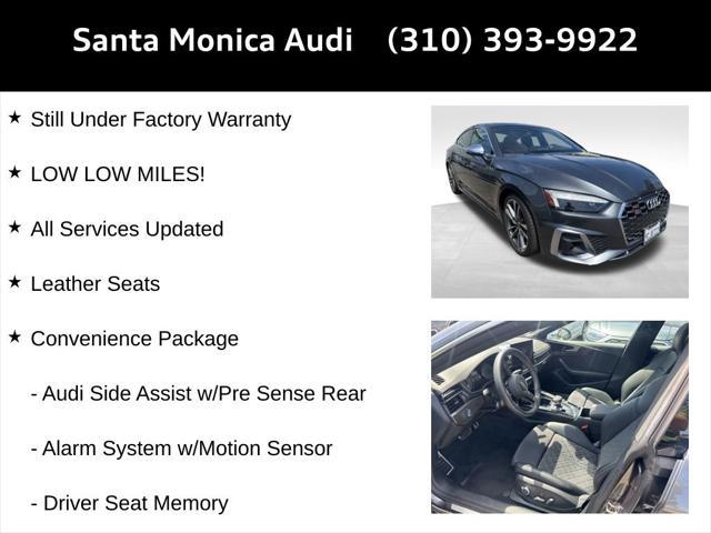 used 2022 Audi S5 car, priced at $45,998