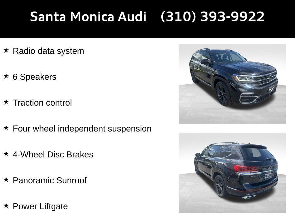 used 2021 Volkswagen Atlas car, priced at $29,388