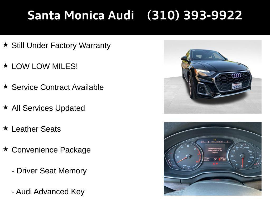 used 2024 Audi Q5 car, priced at $42,948