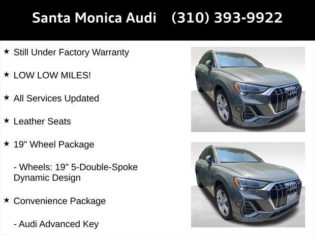 used 2022 Audi Q3 car, priced at $30,998