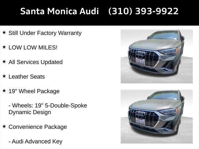 used 2022 Audi Q3 car, priced at $33,998