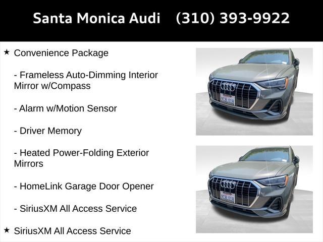 used 2022 Audi Q3 car, priced at $33,998