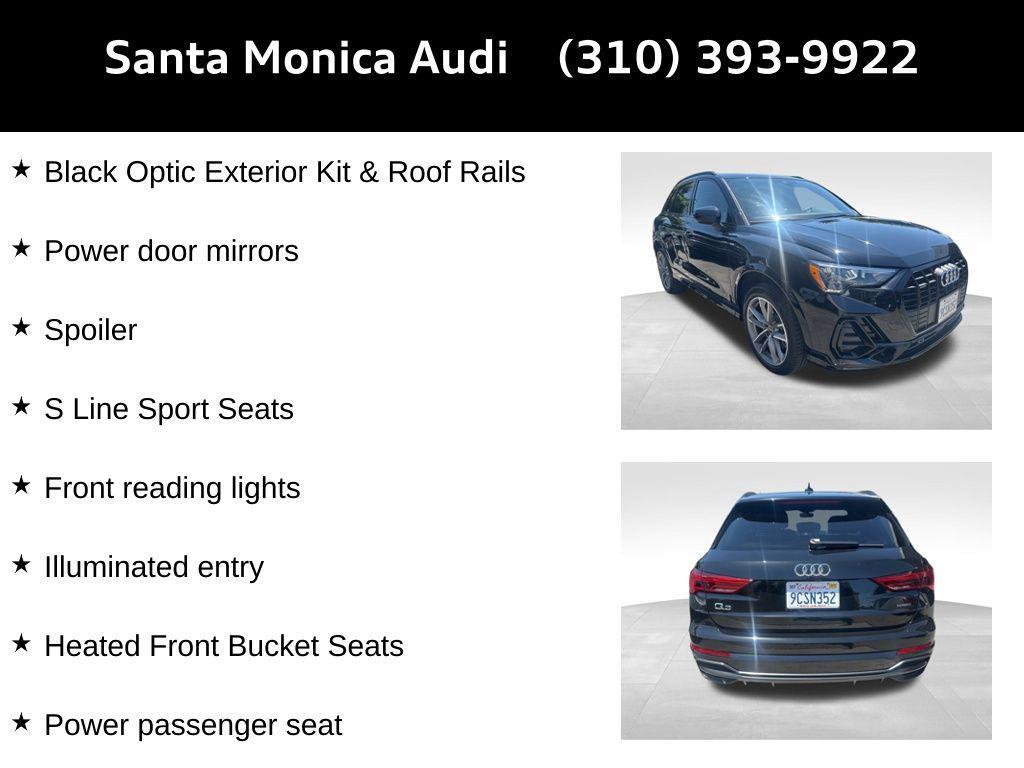 used 2022 Audi Q3 car, priced at $30,588
