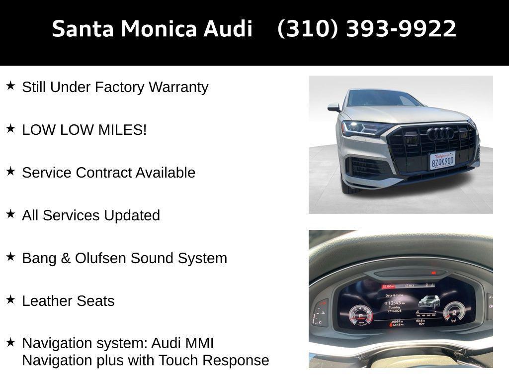 used 2022 Audi Q7 car, priced at $43,998