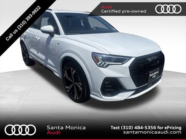 used 2024 Audi Q3 car, priced at $37,998