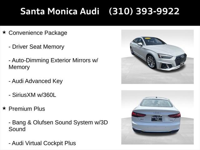 used 2024 Audi A5 Sportback car, priced at $42,498