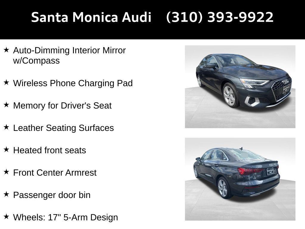 used 2023 Audi A3 car, priced at $28,888