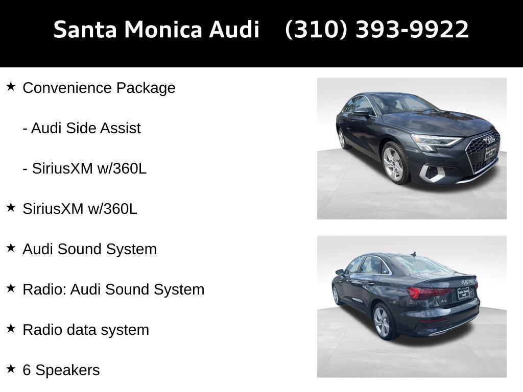 used 2023 Audi A3 car, priced at $28,888