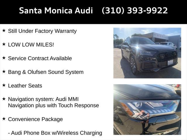 used 2023 Audi Q7 car, priced at $52,998
