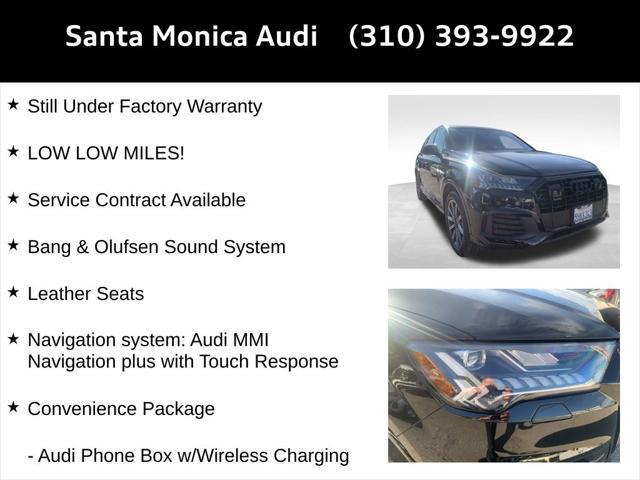 used 2023 Audi Q7 car, priced at $56,798