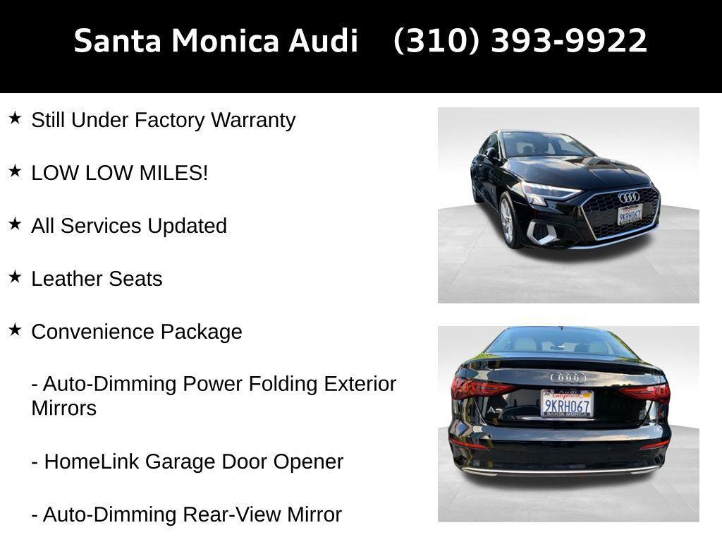 used 2024 Audi A3 car, priced at $30,788
