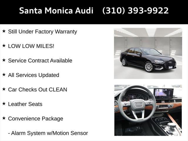 used 2024 Audi A4 car, priced at $34,898