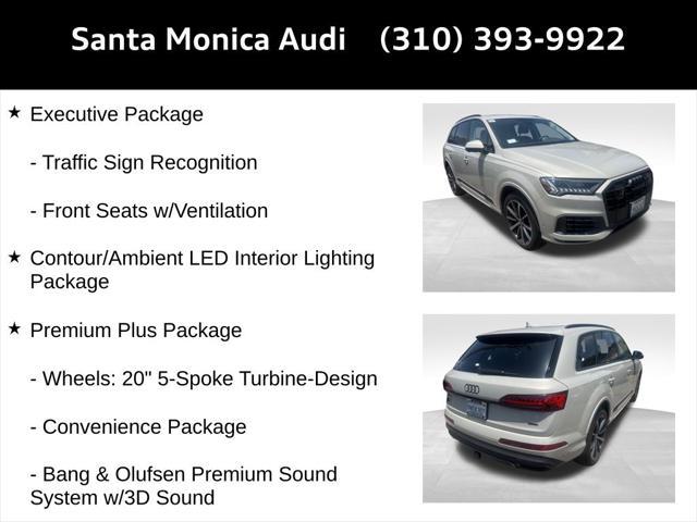 used 2024 Audi Q7 car, priced at $65,998