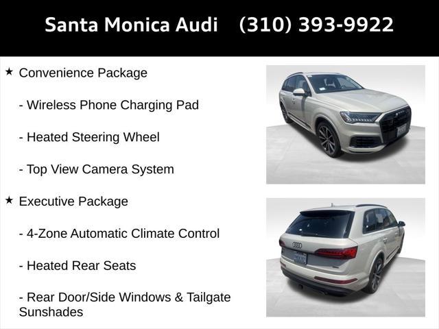 used 2024 Audi Q7 car, priced at $65,998