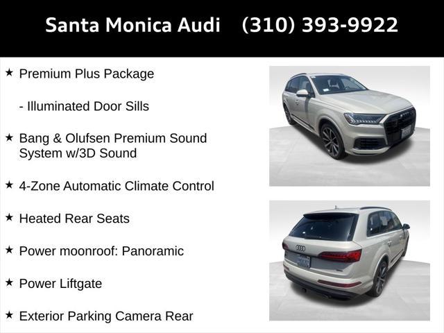 used 2024 Audi Q7 car, priced at $65,998