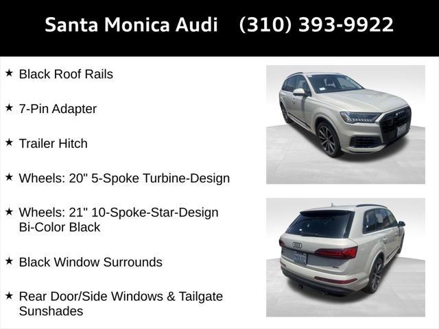 used 2024 Audi Q7 car, priced at $65,998