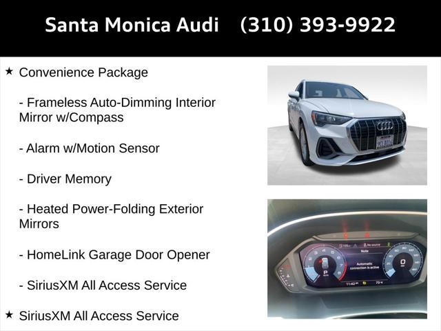 used 2022 Audi Q3 car, priced at $31,998