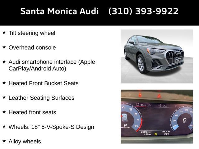 used 2022 Audi Q3 car, priced at $32,888