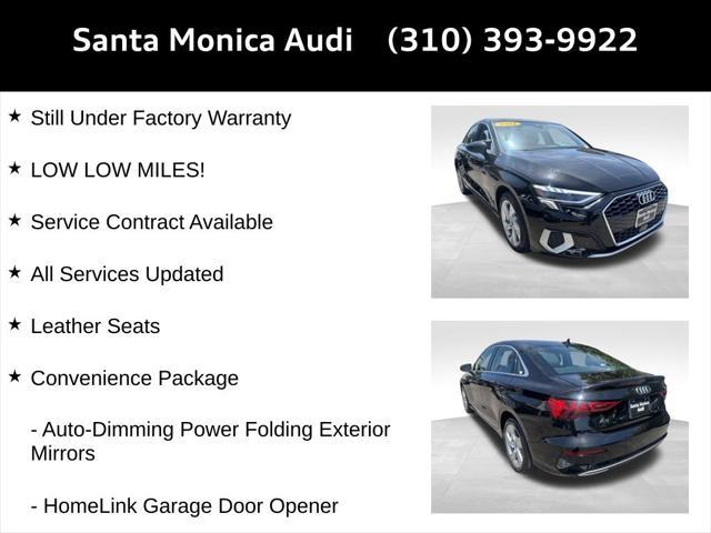 used 2024 Audi A3 car, priced at $31,998