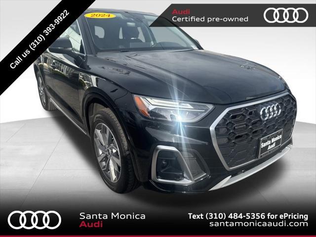 used 2024 Audi Q5 car, priced at $45,998