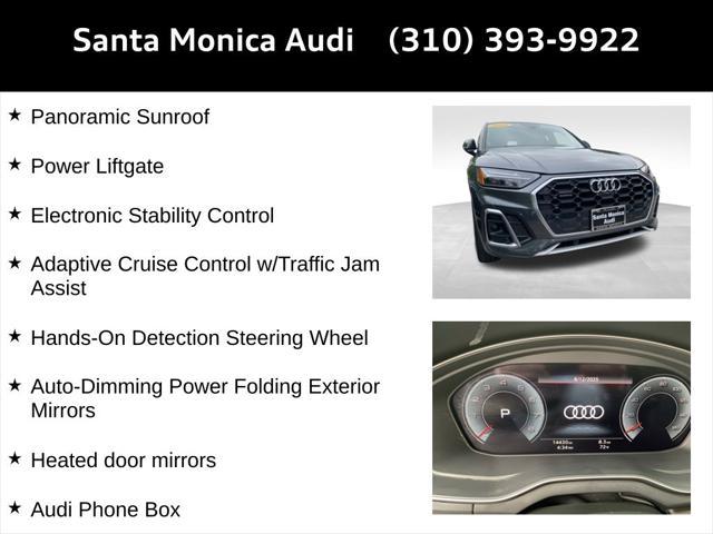 used 2022 Audi Q5 car, priced at $38,995