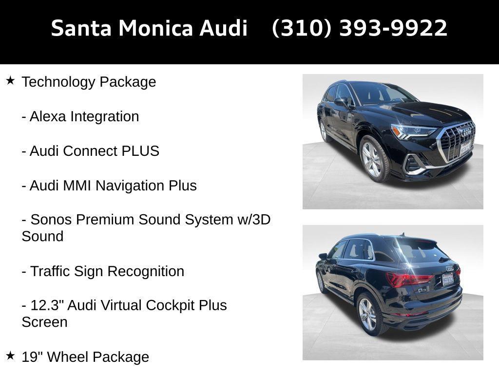 used 2023 Audi Q3 car, priced at $34,622