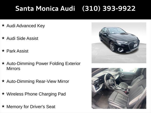 used 2024 Audi A3 car, priced at $31,998