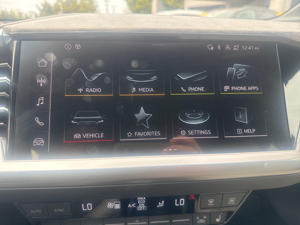 used 2024 Audi Q4 e-tron car, priced at $34,598