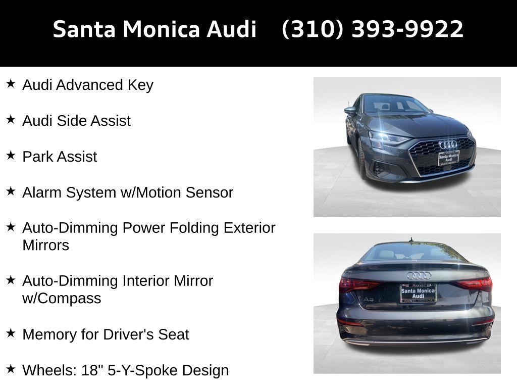 used 2022 Audi A3 car, priced at $26,898