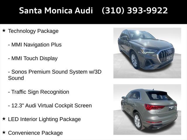 used 2022 Audi Q3 car, priced at $33,998
