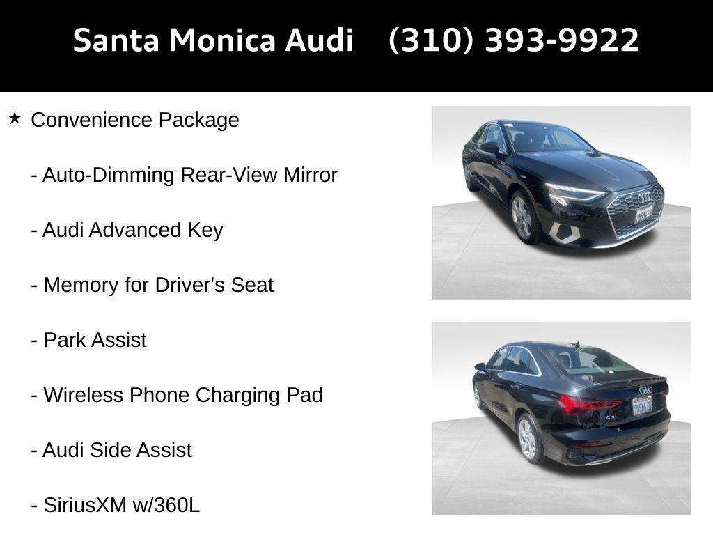 used 2024 Audi A3 car, priced at $34,488