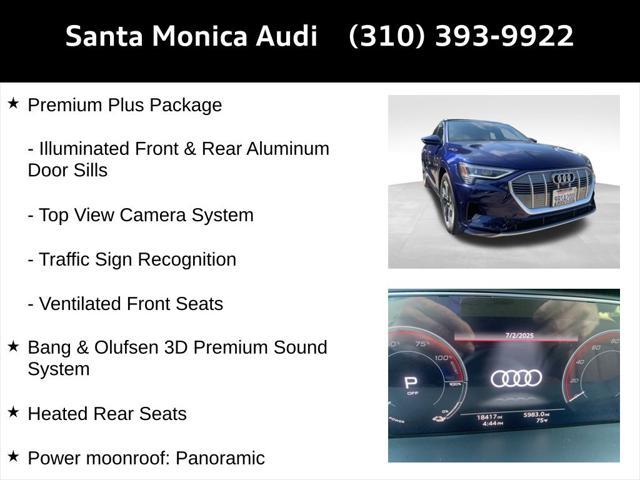 used 2022 Audi e-tron car, priced at $33,715