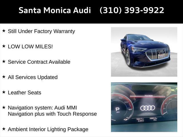 used 2022 Audi e-tron car, priced at $33,715